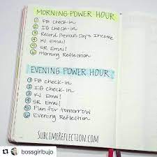 Minimalist Bullet Journals Minimalistbujo Instagram Photos And Videos Power Hour Daily Bullet Journal Bullet Journal
