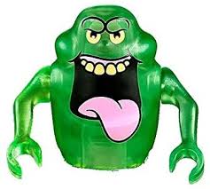 But the main star of this show is their pet ghost slimer, who's joined by some new friends and some new enemies. Amazon Com Lego Ghostbusters Minifigure Slimer Dark Green Ghost 71241 Toys Games