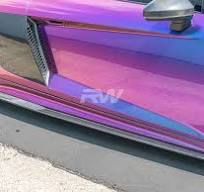 Audi R8 4S Carbon Fiber Side Skirt Extensions