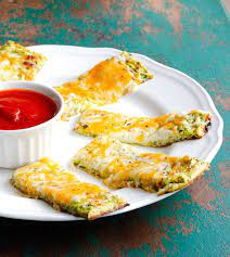 Cheesy Zucchini Breadsticks Smile Sandwich Cheesy Zucchini Recipes Cooking Recipes