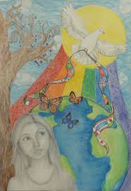 Art Contest For Kids Lions International Peace Poster Contest Cizimler Gorsel Sanatlar Cizim