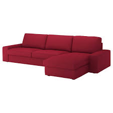 Kivik Sectional 4 Seat With Chaise Orrsta Red Ikea Kivik Sofa Ikea Fabric Fabric Sofa
