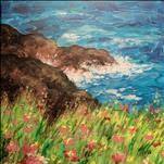 Paint and Sip: Flowers by the Sea *Add a Candle*