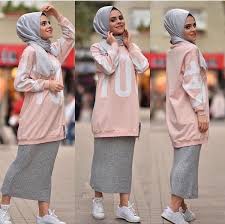 Genc Tesettur Casual Hijab Outfit Islami Moda Spor Giyim