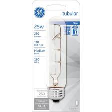 Ge 25 Watt Tubular T10 Clear Light Bulb 87938 Blain S Farm Fleet