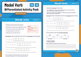 Modal verbs show how likely something is to happen (degrees of possibility). Year 5 6 Modal Verb Pack Grammarsaurus