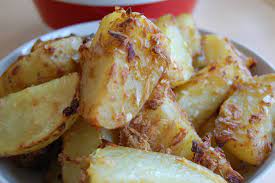 French Onion Roast Potatoes Recipe Potato Side Dishes Recipes Vegetable Recipes