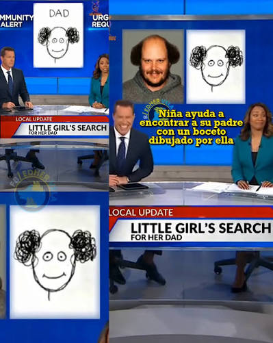 NIÑA AYUDA A ENCONTRAR A SU PAPÁ CON UN DIBUJO Durante un noticiero, los conductores se llevaron tremenda sorpresa al mostrar el dibujo que una niña hizo para ayudar a encontrar a