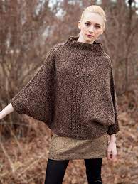 Sleeved Poncho Knitting Patterns In The Loop Knitting