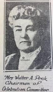 Biographical Sketch of Louise (Mrs. Walter A.) Peck