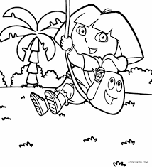 Pack these spring printables into a picnic basket for a family outing. Free Printable Dora Coloring Pages For Kids