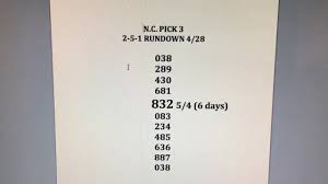 I think its somewhere in the if statements. North Carolina Lottery Pick 3 Workout The Hits Are There Lottery Strategy Winning Lottery Numbers Lottery