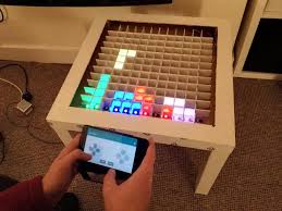 Bluetooth Controlled Arduino Led Coffee Table Arduino Dekorativnye Svetilniki Shemotehnika