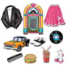 See more ideas about rock n roll party, 50s rock and roll, party supplies. 50s Rock N Roll Party Decorations 50s Cutouts