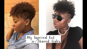 As naturals we can sometimes repeat the same styles over and over again to avoid too much manipulation or damage. Tapered Natural Hair Shaved Sides Barbershop Footage Youtube