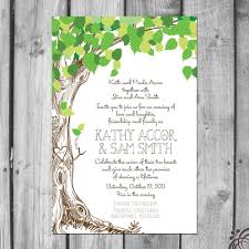 Lush Green Love Tree Wedding Invitation Set Etsy Tree Wedding Invitations Wedding Invitation Sets Wedding Invitations