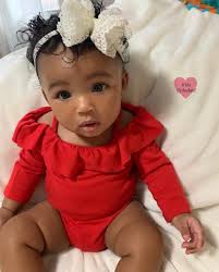 Black And Dominican Babies Sevyn Arya 5 Months Haitian Dominican Follow Instagram Com Kidsunlocked Black Baby Girls Cute Kids Fashion Cute Outfits For Kids
