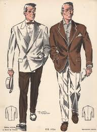 Google Image Result For Http Www Collectorsprints Com Images Fashion Homme 500 1956 004 Jpg 1950s Fashion Menswear Mens Fashion Illustration Mens Outfits
