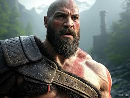 Dwayne “The Rock” Johnson as the Live Action adaptation of Kratos looks  decent but I wouldn't be happy if this did happen