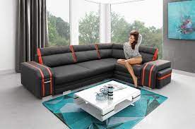Denn diese regeln haben immer bestand. Elegantes Ecksofa Bettfunktion Bettkasten Premium Klasse Designer Stil Textil Stoff Dunkelgrau Dekor Rot Wohnzimmer Schlafsofa Sitzgruppe Polstersofa Loungesofa Bei Jv Mobel