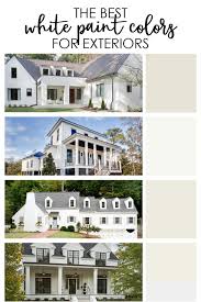 Without a doubt, a new coat of paint is one of the best and easiest ways to freshen up your home, but that doesn't mean you won't have questions about the process. The Best Exterior White Paint Colors Life On Virginia Street