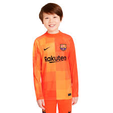 Ousmane dembélé con la maglia della nazionale francese nel 2018 nazionalità francia: Maglia Nike Fc Barcelona Stadium Primo Kit Portiere 2021 2022 Bambino Electro Orange Bright Citrus Black Full Spon Futbol Emotion