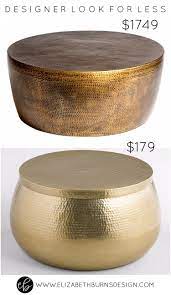 Rectangular hammered copper coffee table. Elizabeth Burns Design Designer Look For Less Gold Hammered Coffee Or Cocktail Table High End A Hammered Coffee Table Round Gold Coffee Table Coffee Table