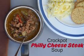 If you're looking for an easy beef crock pot dinner, this philly cheesesteak recipe is your #1 choice. Crockpot Philly Cheese Steak Soup