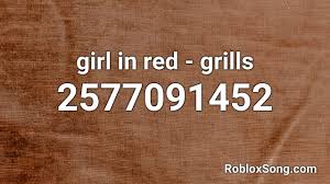 Its roblox audio id's played on roblox boomboxes, when you put the code in, a song. Girl In Red Grills Roblox Id Roblox Music Code Youtube