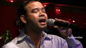 Sam Sek of Kolab Band in San Diego, CA sings a classic "Louch Sneh Louch  Tuk"