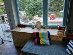 Diy Stauraumbox Und Unser Funktionales Laubenbett Bett Raum Funktional