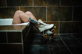 Good service and good prices. Hd Wallpaper Women Esteban Montoya Tattoo Roller Skates Legs Flooring Wallpaper Flare