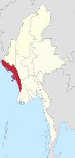Eine farbenfrohe anklickbare interaktive landkarte. Rohingya Wikipedia