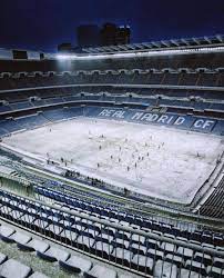Real madrid stadium estadio santiago bernabeu history. Snow In The Most Beautiful Stadium Realmadrid