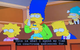 Courtroom Simpsons Meme The Simpsons Simpson