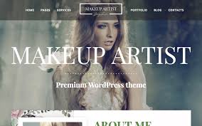 wordpress themes for makeup artists