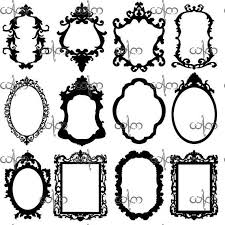 Stencil Cerceve Modelleri Google Da Ara Cerceve Sanat Clip Art