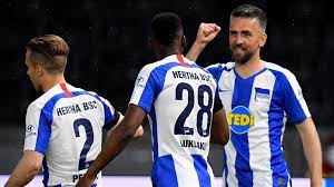 Hertha bsc berlin is a german football club based in berlin. Hertha Berlin 4 0 Union Berlin Derby Day Success For Hertha Football News Sky Sports