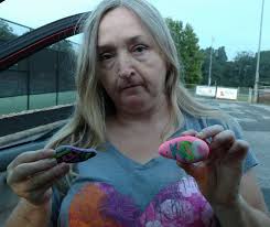 Rehiding a rock in the Black Hills