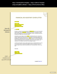 Assistant director of financial aid job description template. Financial Aid Assistant Cover Letter Template Free Pdf Google Docs Word Apple Pages Template Net Cover Letter Template Cover Letter Template Free Letter Templates