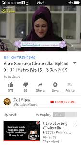 Kisah seorang cinderella bernama nura medina dan hero, tengku ian uzzam. Hero Seorang Cinderella Episod 17