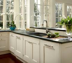 Cream Kitchen Cabinets Traditional Kitchen O Brien Harris Ivory Kitchen Cabinets Kitchen Cabinet Colors Shaker Kitchen Cabinets