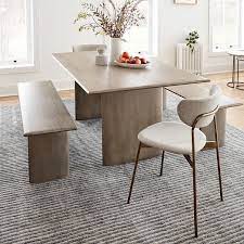 We have been eyeing this for a while and have a toddler. Anton Solid Wood Dining Bench Burnt Wax In 2021 Wood Dining Table Contemporary Dining Table Dining Table With Bench