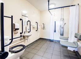 Dimension & size of materials for wheelchair accessible shower design: What Are The Dimensions Of A Disabled Shower Room Disabled Toilets Commercial Washrooms