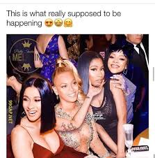 Nicki minaj's queen radio returned to the beats 1 airwaves with a jampacked episode on monday (oct. Funny Meme Of The Year Ft Celebrities Cardib Rihanna Beyonce Nickiminaj Celebrities Celebs Beyonce Nicki Minaj