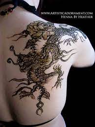 See more ideas about dragon tattoo, dragon tattoo designs, tattoo designs. Dragon Henna Tattoo Trial Design A Photo On Flickriver