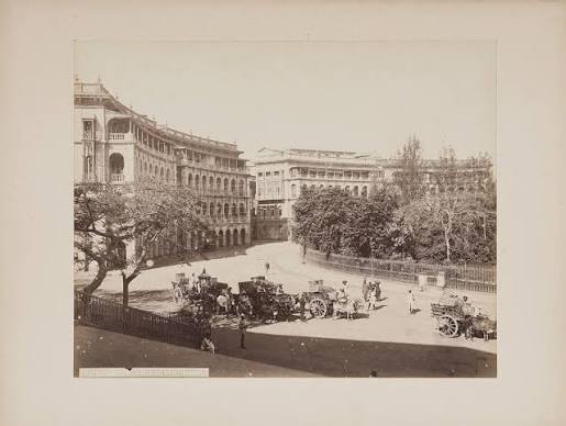 ATTRIBUTED TO BOURNE AND SHEPHERD - Set of 2 photographs of Elphinstone Circle or Horniman Circle @ | StoryLTD