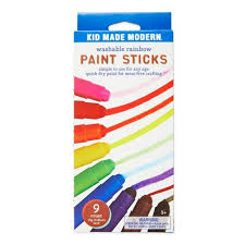 I make mental notes of this constantly as i am coloring, as if to say wow, this is different. sharpening the irojiten colored pencils is a breeze too. Kid Made Modern 9ct Washable Rainbow Paint Sticks Target