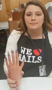 Nail Technology Students from West Ashley High School Showcase their  Designs