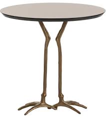 Check out our bronze side table selection for the very best in unique or custom, handmade pieces from our coffee & end tables shops. Arteriors 6167 Emilio 24 X 24 Inch Antique Brass Bronze Side Table Oval